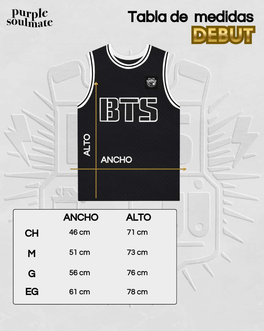 BTS Debut jersey