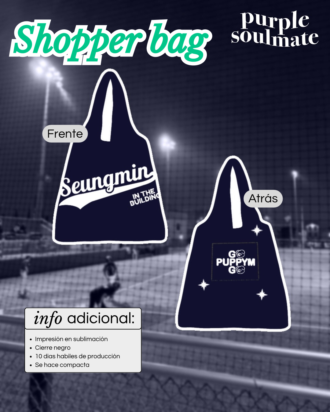 Go puppym go - shopper bag
