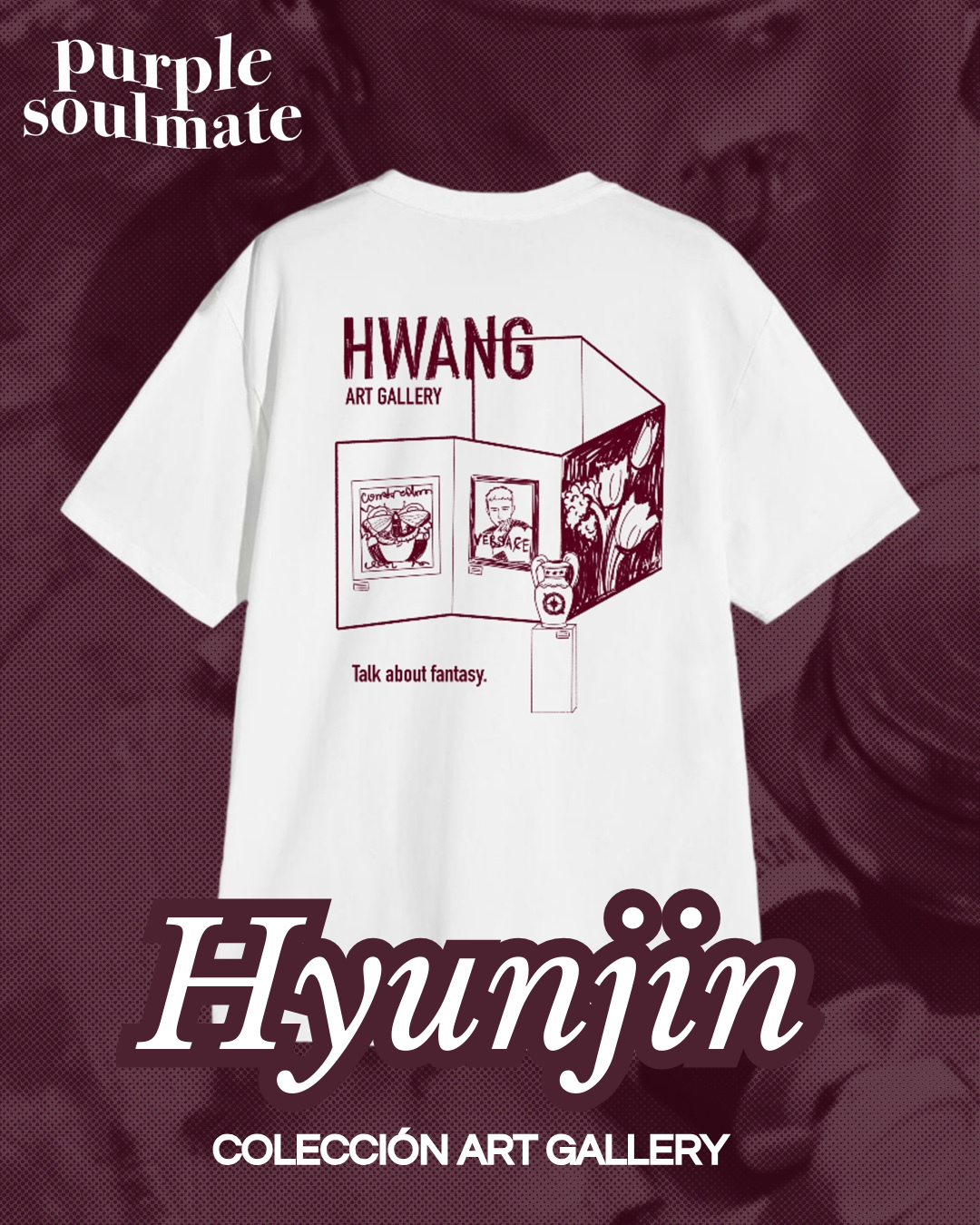 Hyunjin Art gallery tee