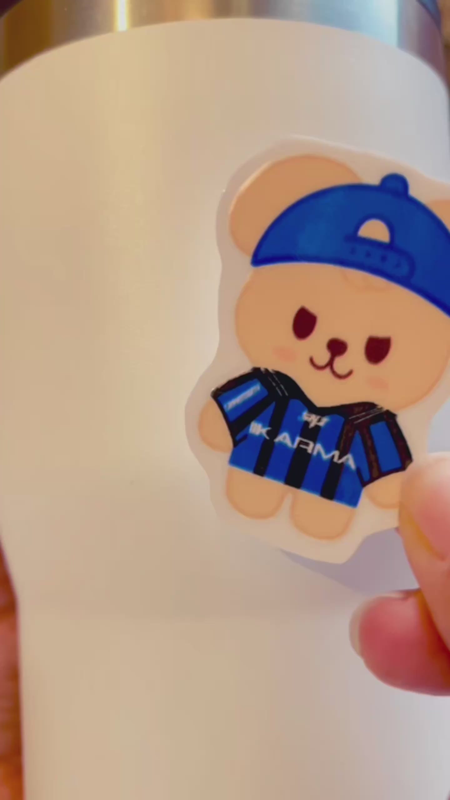 SKZOO Karma stickers UV